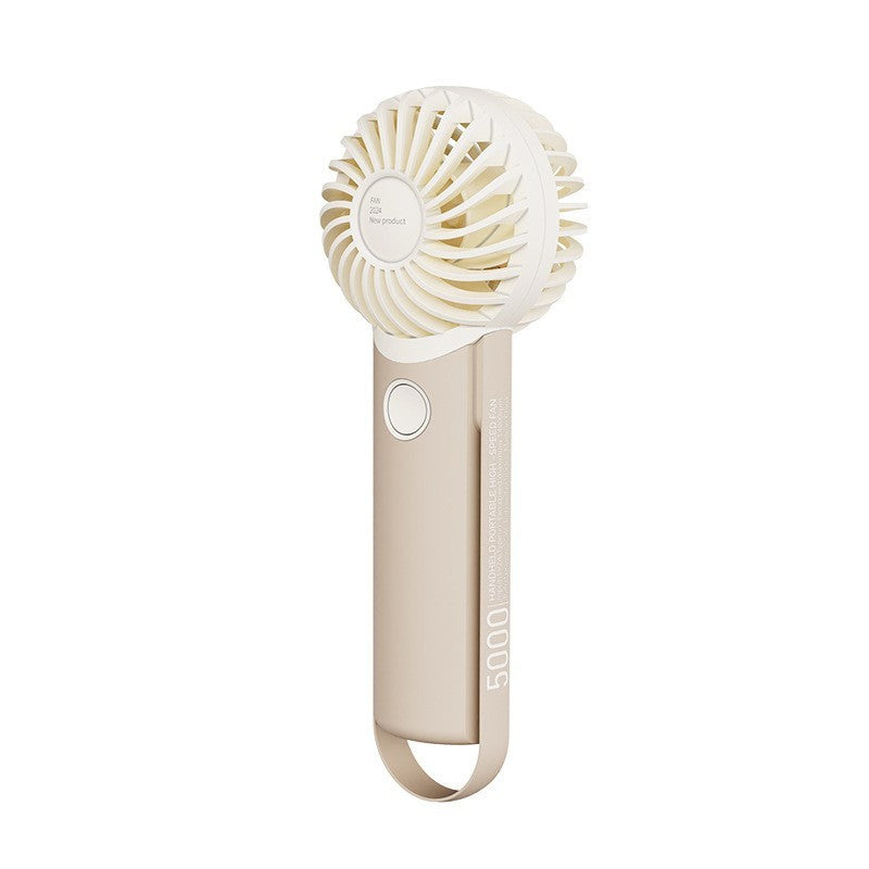 Yeni Yüksek Hızlı El Tipi Soğutucu Fan , Akıllı Dijital Ekranlı – 100 Kademeli Hız & USB Şarjlı