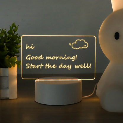 Neon Yazı Panosu – Işıl Işıl Mesajını Yaz! (USB'li, Silinebilir)
