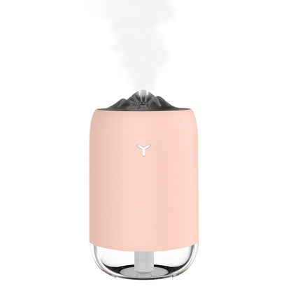 USB Gece Lambalı Mini Klima & Aroma Difüzör – 3 Renkli Sessiz Nemlendirici