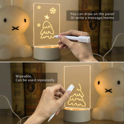 Neon Yazı Panosu – Işıl Işıl Mesajını Yaz! (USB'li, Silinebilir)