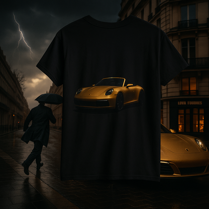 Driven Luxury: Gold Noir Edition — Porsche Story