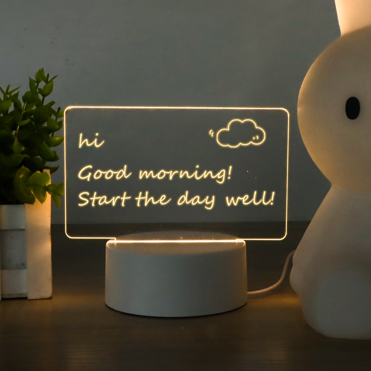 Neon Yazı Panosu – Işıl Işıl Mesajını Yaz! (USB'li, Silinebilir)