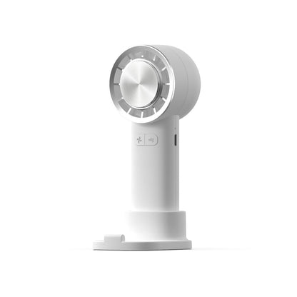 Yeni Yüksek Hızlı El Tipi Soğutucu Fan , Akıllı Dijital Ekranlı – 100 Kademeli Hız & USB Şarjlı