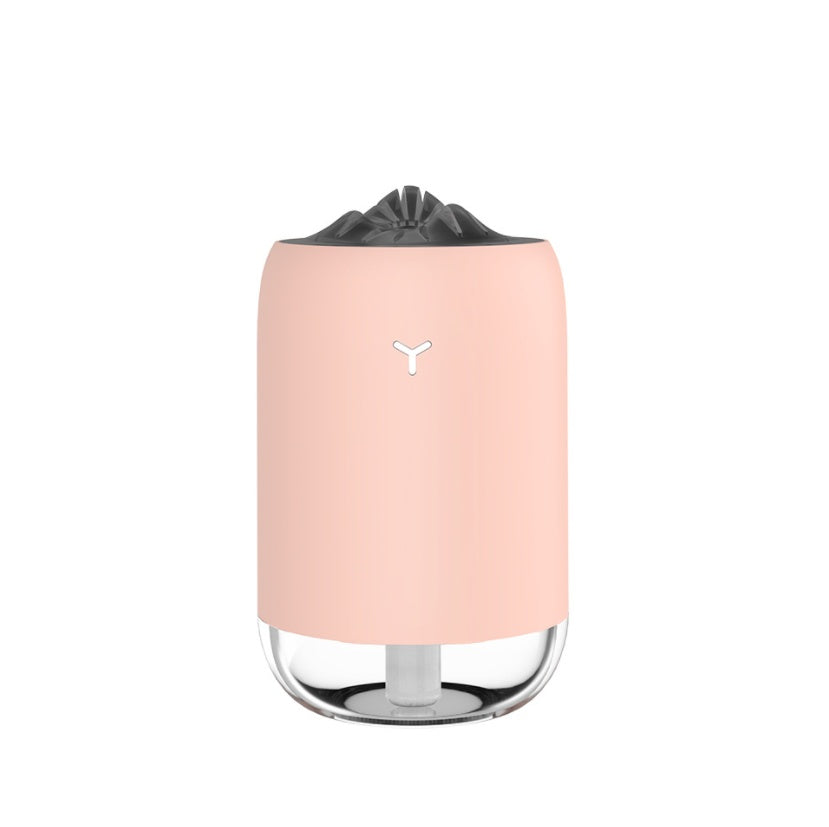 USB Gece Lambalı Mini Klima & Aroma Difüzör – 3 Renkli Sessiz Nemlendirici