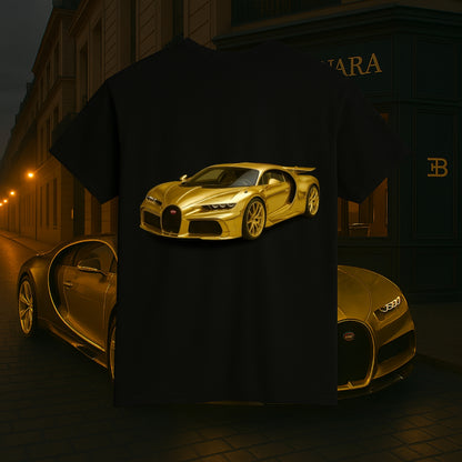 Driven Luxury: Gold Noir Edition — Refined Motion