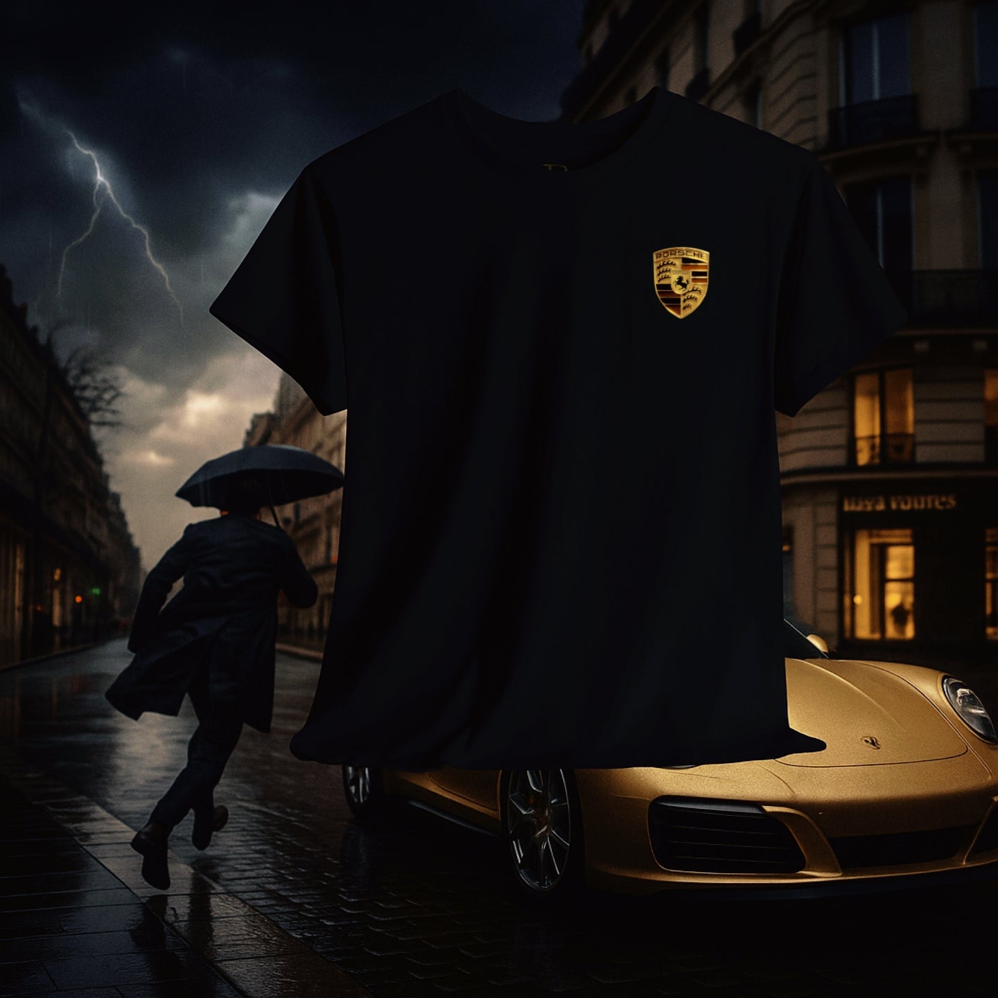 Driven Luxury: Gold Noir Edition — Porsche Story