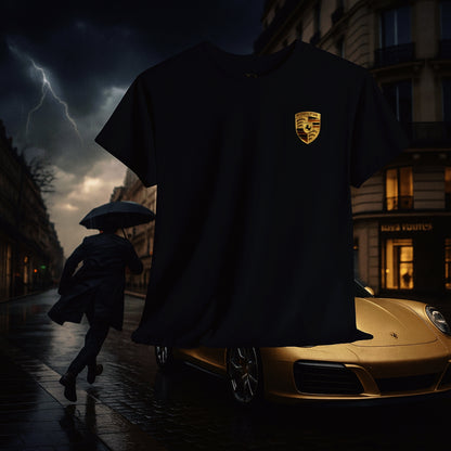 Driven Luxury: Gold Noir Edition — Porsche Story